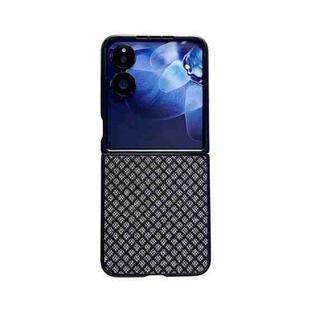 For Xiaomi Mix Flip Sparkling Diamond Rhombus PC Phone Case(Black)