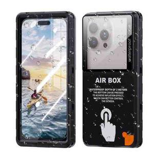 RedPepper Air Box Max 6.9 IP68 Waterproof Phone Case for 6.9 inch Phone(Black)