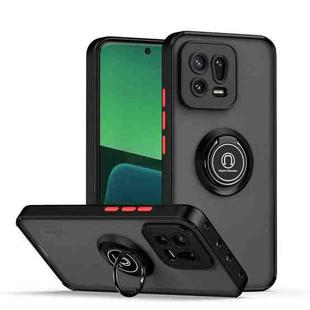 For Xiaomi 13 Q Shadow 1 Series TPU + PC Phone Case with Ring(Black+Red)
