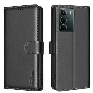 For Realme C71 4G Global Litchi Texture RFID Anti-theft Leather Phone Case(Black)