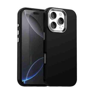 For iPhone 16 Pro Max Colorful Series Shockproof Phone Case(Black)