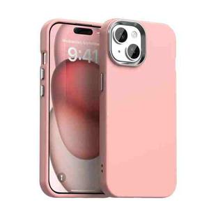 For iPhone 15 Colorful Series Shockproof Phone Case(Pink)