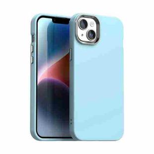 For iPhone 14 Colorful Series Shockproof Phone Case(Blue)