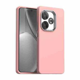 For Realme GT 6T Colorful Series Shockproof Phone Case(Pink)