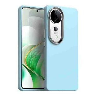 For vivo V40 Pro Colorful Series Shockproof Phone Case(Blue)