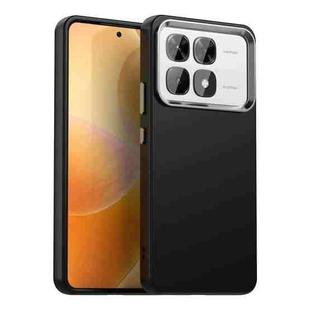 For Redmi K70 Ultra Colorful Series Shockproof Phone Case(Black)