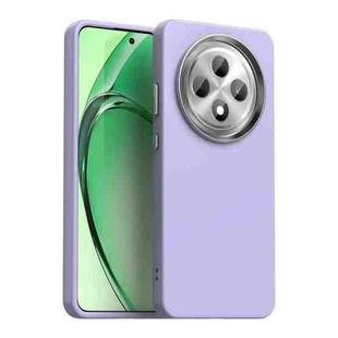 For OPPO Reno12 F 4G Colorful Series Shockproof Phone Case(Purple)