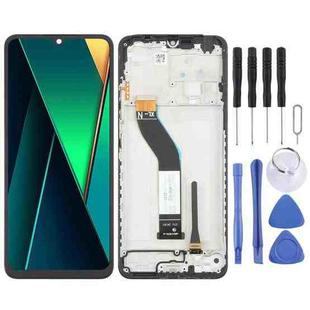 For Xiaomi Poco C75 OEM LCD Screen Digitizer Full Assembly with Frame