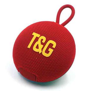 T&G TG-422 TWS Outdoor IPX6 Portable Wireless Bluetooth Speaker with RGB Light(Red)