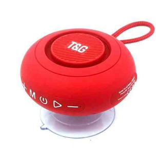 T&G TG-442 TWS Portable Mini Wireless Bluetooth Speaker with Suction Cup(Red)