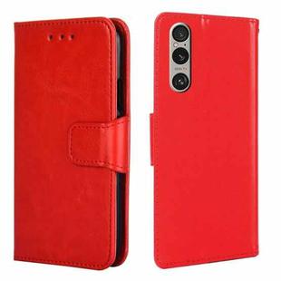 For Sony Xperia 1 VI Crystal Texture Leather Phone Case(Red)