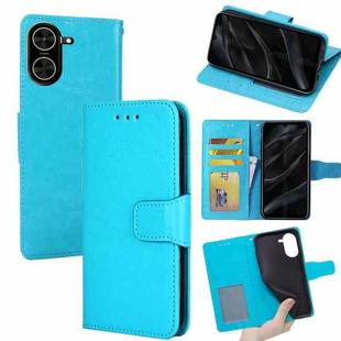 For Redmi A5 4G 171.7mm Crystal Texture Leather Phone Case(Sky Blue)