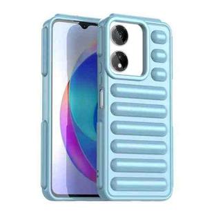 For Honor X5 Plus Capsule Series Candy Color IMD Phone Case(Blue)