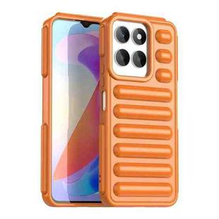 For Honor X6a Capsule Series Candy Color IMD Phone Case(Orange)