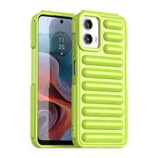 For Motorola Moto G34 5G / G45 5G Capsule Series Candy Color IMD Phone Case(Green)