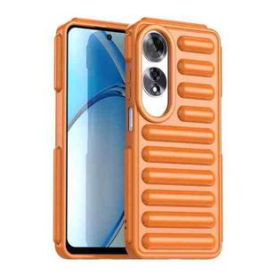 For OPPO A60 4G Capsule Series Candy Color IMD Phone Case(Orange)