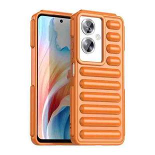 For OPPO A79 Capsule Series Candy Color IMD Phone Case(Orange)