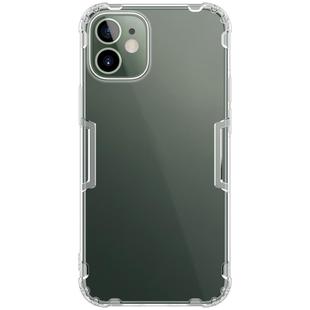 For iPhone 12 mini NILLKIN Nature TPU Transparent Soft Protective Case(White)