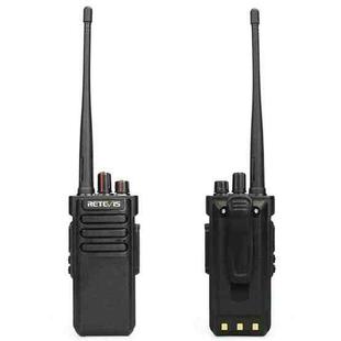 RETEVIS RT29 10W VHF136-174 MHz 16CHS Two Way Radio Handheld Walkie Talkie, EU Plug(Black)