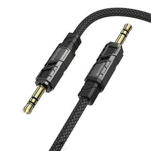 Borofone BL22 3.5mm Zinc Alloy Dignity AUX Audio Cable, Length:1m(Black)