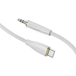 Borofone BL23 3.5mm to USB-C / Type-C Refinado AUX Audio Cable, Length:1m(Gray)