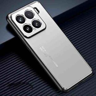 For Xiaomi 15 Frosted Metal Phone Case(Silver)