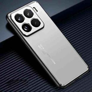 For Xiaomi 15 Pro Frosted Metal Phone Case(Silver)