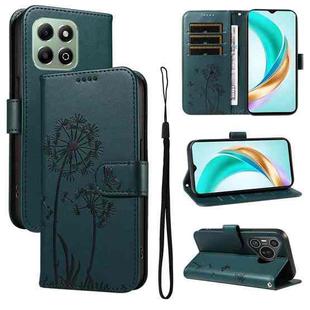 For Honor X6c / X6b / X6a / X5b Dandelion Embossed Pattern Flip Leather Phone Case(Blue)