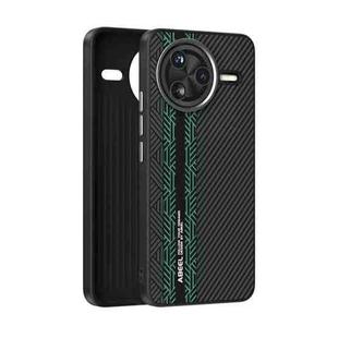 For Redmi K80 Pro Champion Edition ABEEL 6D Micro Relief MagSafe Magnetic Phone Case(Green)