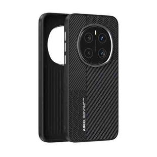 For Honor Magic7 Pro ABEEL 6D Micro Relief MagSafe Magnetic Phone Case(Carbon Fiber Black)