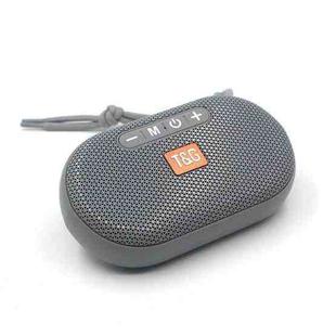 T&G TG441 TWS Mini Plug-in Card Portable Wireless Bluetooth Speaker(Grey)