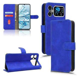 For Cubot A20 Skin Feel Magnetic Flip Leather Phone Case(Blue)