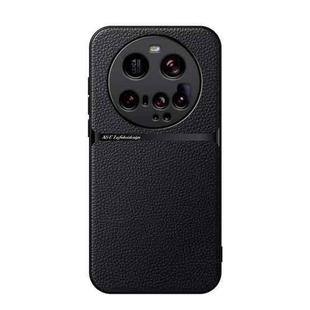 For Xiaomi 15 Ultra Litchi Leather Magnetic Full Coverage Shockproof Phone Case(Black)