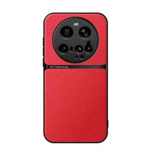 For Xiaomi 15 Ultra Litchi Leather Magnetic Full Coverage Shockproof Phone Case(Red)