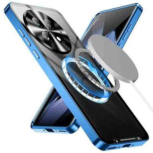 For OnePlus 13 MagSafe Magnetic Frosted Metal Phone Case(Blue)