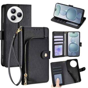 For Xiaomi Civi 5 Pro 5G Zipper Bag Leather Phone Case(Black)