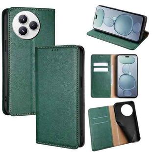 For Xiaomi Civi 5 Pro 5G Gloss Oil Solid Color Magnetic Leather Phone Case(Green)