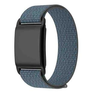 For WHOOP Fitness Tracker Nylon Sport Watch Band Wristband(Grey+Black)