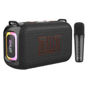 Zealot S85M 50W Outdoor Portable Bluetooth Speaker with Microphone(Black)