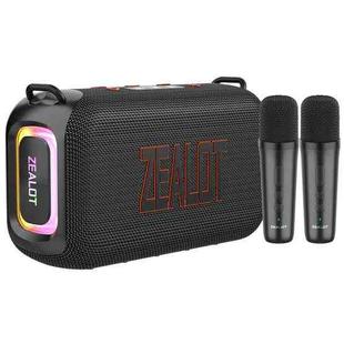 Zealot S85M 50W Outdoor Portable Bluetooth Speaker with Dual Microphones(Black)