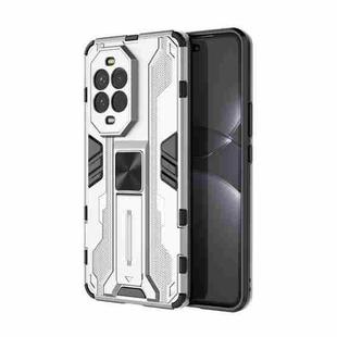 For Huawei nova 13 Pro Supersonic PC + TPU Holder Phone Case(White)