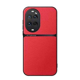 For Huawei nova 14 Ultra Litchi Leather Magnetic Full Coverage Shockproof Phone Case(Red)