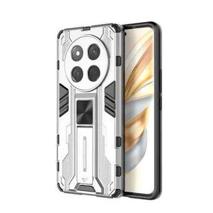 For Honor X60 Pro 5G Supersonic PC + TPU Holder Phone Case(White)