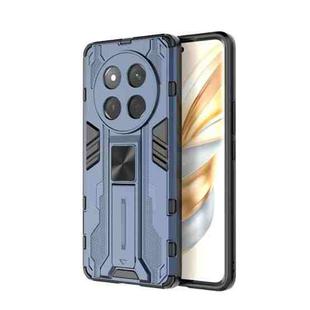 For Honor X60 Pro 5G Supersonic PC + TPU Holder Phone Case(Blue)