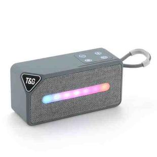 T&G TG685 Mini Portable Outdoor Wireless Bluetooth Speaker with LED Atmosphere Light(Grey)