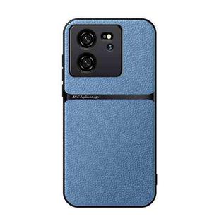 For Redmi K60 Ultra Litchi Leather Magnetic Full Coverage Shockproof Phone Case(Blue)