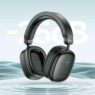 awei AT6 Wireless Bluetooth V5.4 Hi-Fi Stereo Headphones(Black)