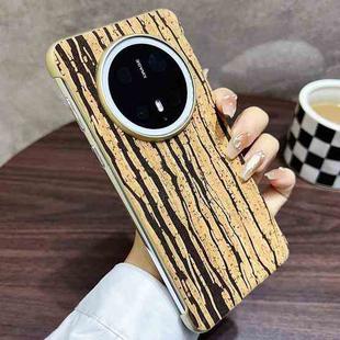 For Huawei Mate 70 Pro / 70 Pro+ Denior A18 Paint MagSafe Phone Case(Yellow Wood Grain)