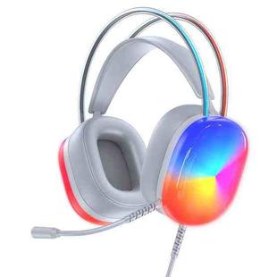 awei GM-11 Pro Luminous Wired Headphones, Cable Length: 2m(White)