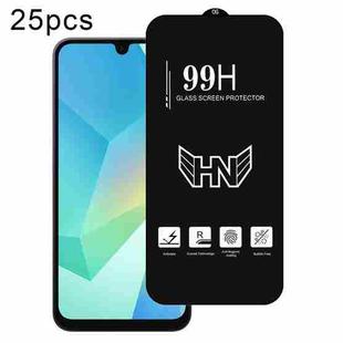 For Samsung Galaxy A16 25pcs High Aluminum Large Arc Full Screen Tempered Glass Film